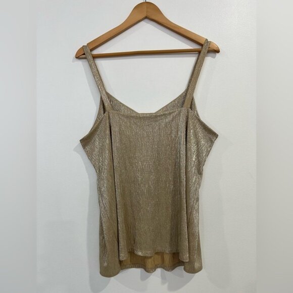 Maurice’s Gold Tank Blouse XL - Picture 3 of 5